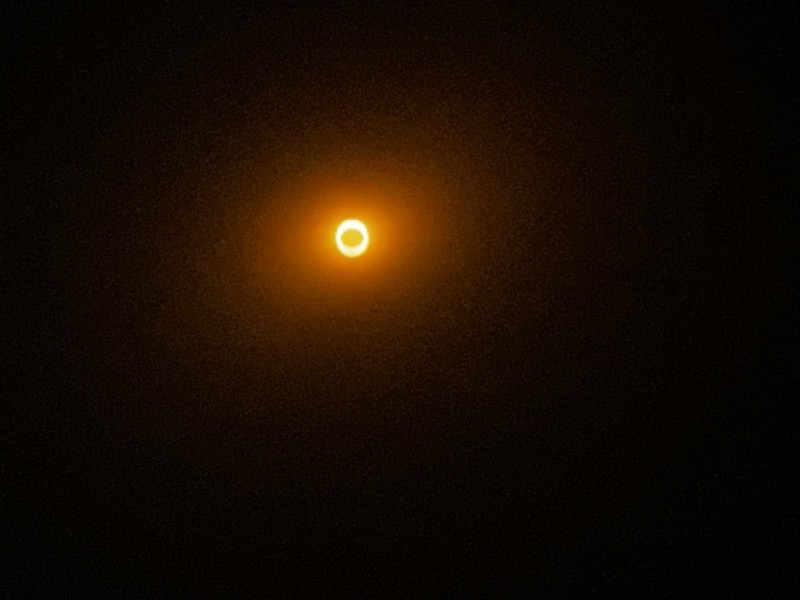 Annular eclipse — ring of fire