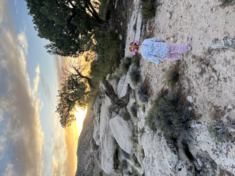 Hiking with my kiddo