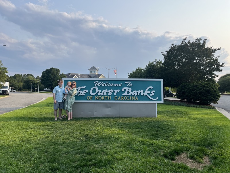 Family at the Outer Banks